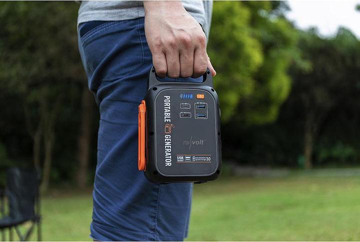 Actual product image Revolt Crank dynamo (22500 mAh, 18 W, 83.25 Wh)