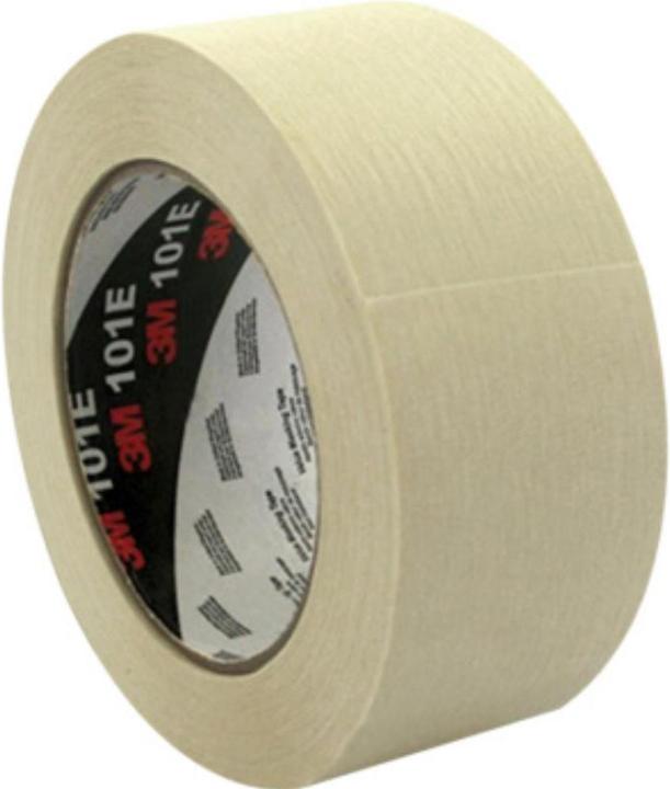 Immagine prodotto 3M Nastro crepe adesivo 101E, 30 mm x 50 m, carta, beige (30 mm)