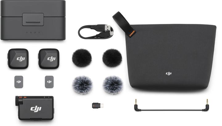 Produktbild DJI Mic Mini (2 TX + 1 RX + Charging Case)