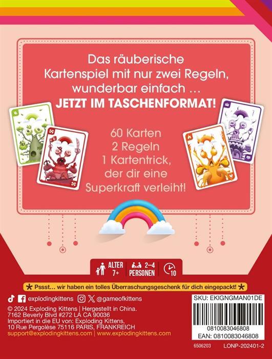 Image du produit Exploding Kittens EXKD0046 - Mantis : Grab & Game (Allemand)