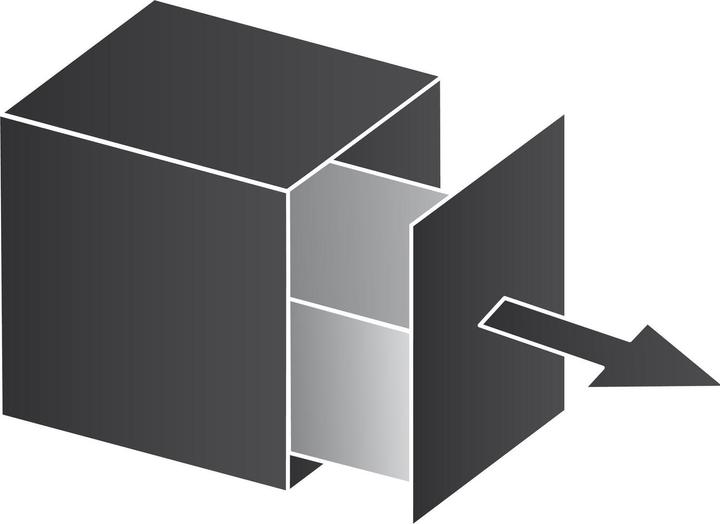 Produktbild Vauth-Sagel VS ENVI Water Abfalltrennsystem KB 800 mm 2 x 10/1 x 22 L lava (22 l)