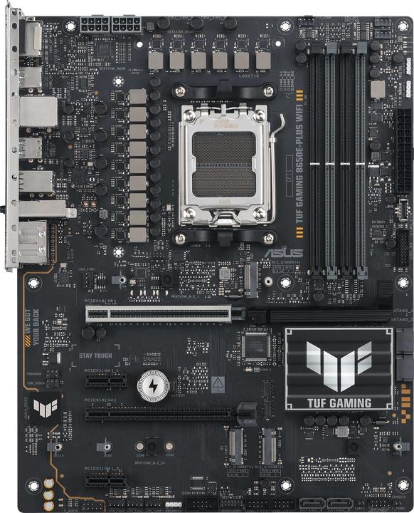 Actual product image ASUS MB TUF GAMING B650E-PLUS WIFI (AM5, AMD B650E, ATX)