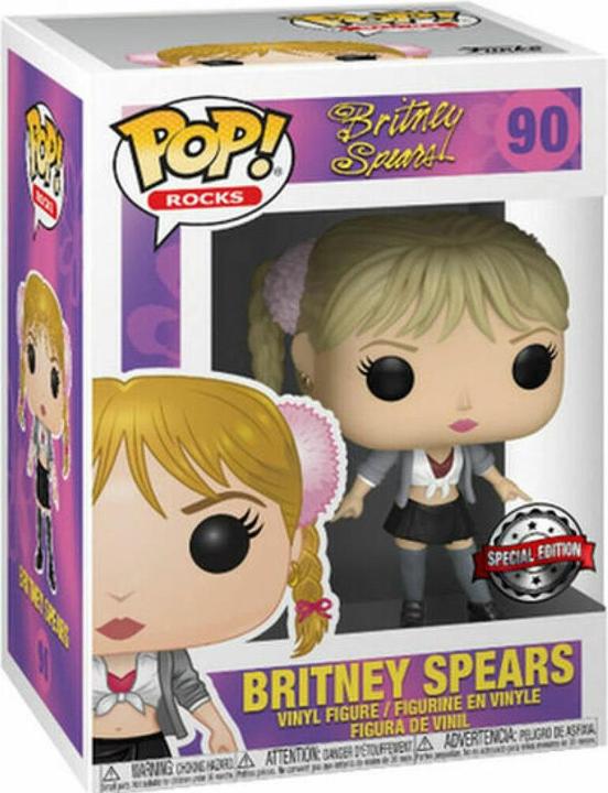 Actual product image Funko Set figure POP & Tee Britney Spears One More Time Exclusive