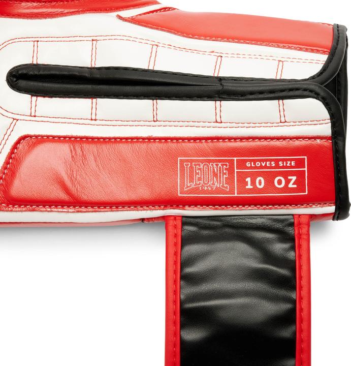 Image du produit Leone Gants de boxe Iconic Rouge GN208 (16 OZ, Taille unique)