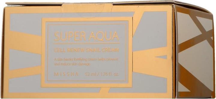 Produktbild Missha Super Aqua Cell Renew Schneckencreme (52 ml, 24h Creme)