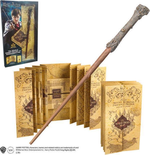 Image du produit Noble Collection Harry Potter - Bacchetta di Harry con mappa del Malandrino (blister)