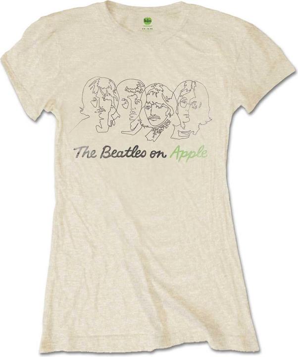 The Beatles Outline Faces on Apple (Girlie)