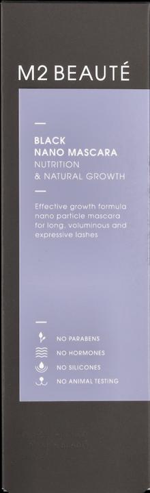 Actual product image M2 Beauté Black Nano Mascara (Black)