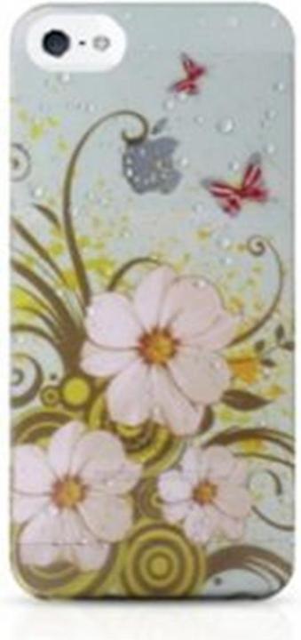 Image du produit Ultra Case Etui en verre trempé pour iPhone 5/5S/SE Design fleuri (Apple iPhone 5, Apple iPhone 5s, Apple iPhone SE)