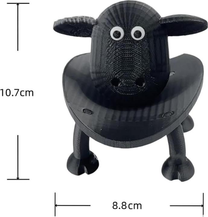 Produktbild Cbx Toilettenpapierhalter Schaf, WC-Papierhalter, 1 Stück