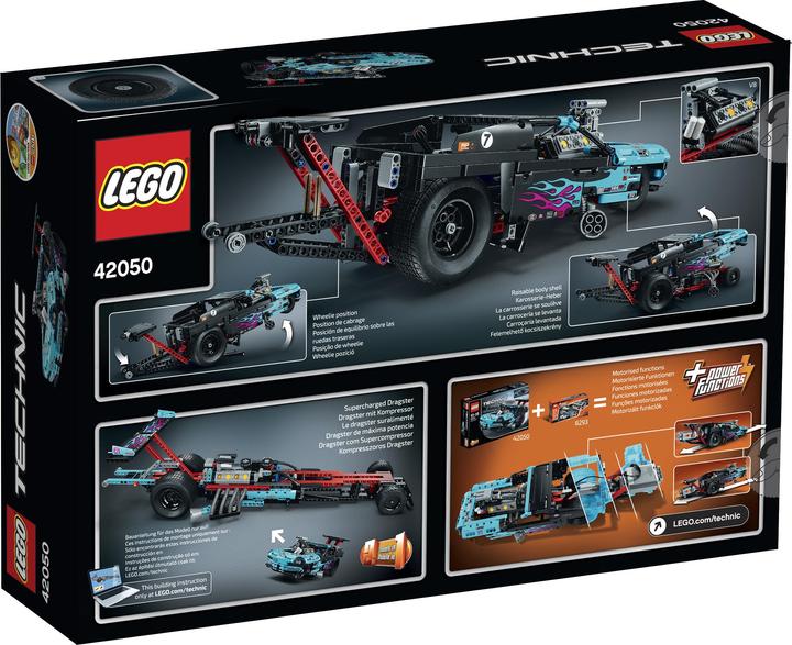 Actual product image LEGO Technic Drag Racer (42050, LEGO Technic)