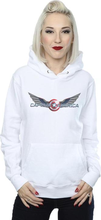 Produktbild Falcon And The Winter Soldier Captain America Logo Kapuzenpullover (L)
