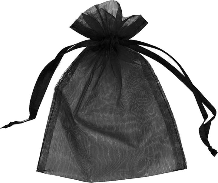 Actual product image JTI 50x gift bags / organza bags - black (Organza bag, 1 x)