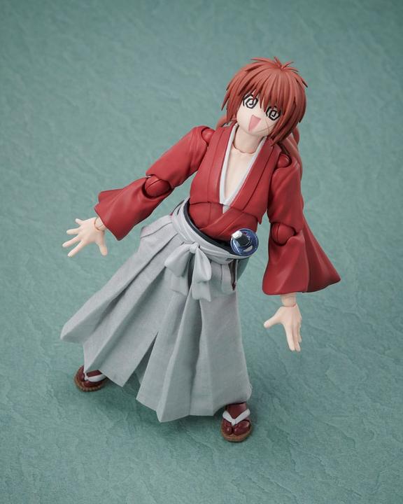 Actual product image Aniplex Rurouni Kenshin BUZZmod Action Figure Kenshin Himura 14 cm