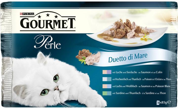 Image du produit Gourmet Perle Duetto di Mare (Adulte, 4 pcs, 85 g)