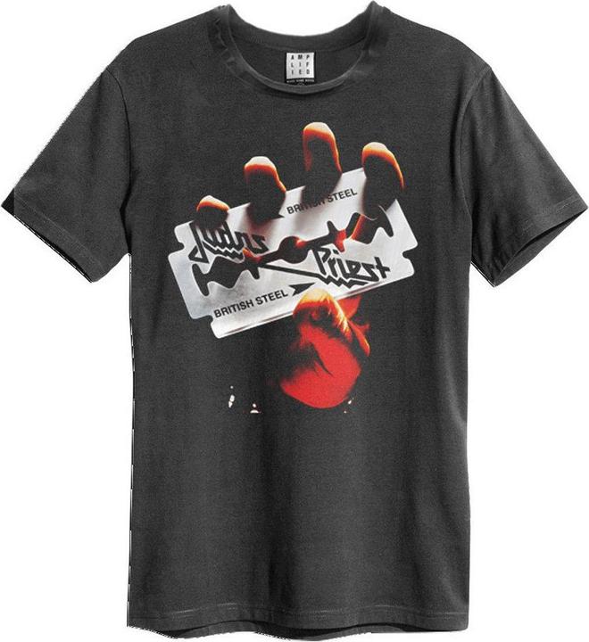 Immagine prodotto Amplified British Steel Maglietta Judas Priest Adulto Unisex (L)