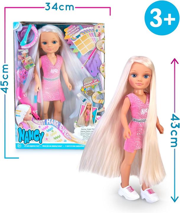 Actual product image Famosa Nancy Longer's Hair Ever