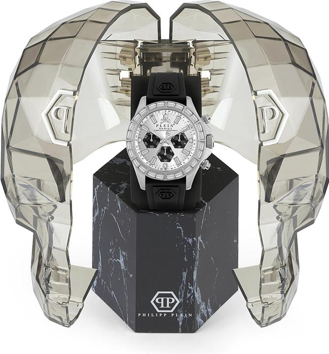 Actual product image Philipp Plein PWVAA0123 Street Couture Chronograph Men's Watch 43mm 5ATM (Chronograph, 43 mm)