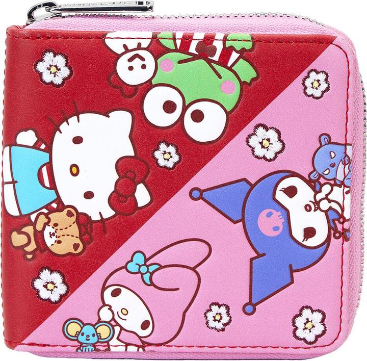 Loungefly Sanrio by Geldbeutel Hello Kitty & Friends Color Block