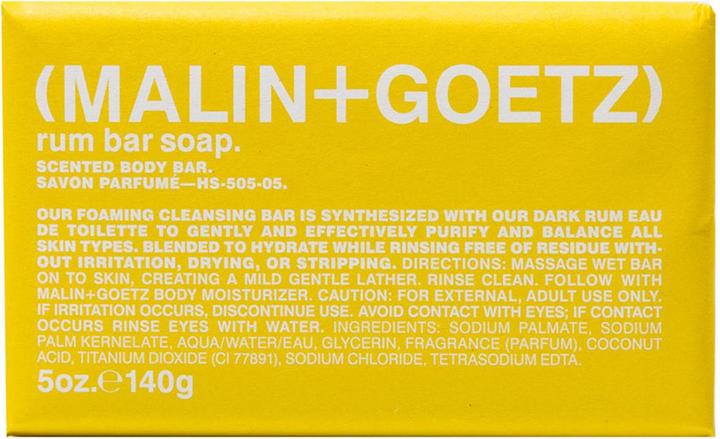 Malin+Goetz Rum Bar Soap (Hartseife)