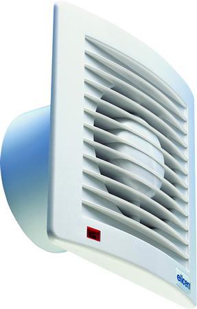 Produktbild Maico Ventilator E-Style 100 PRO MHT, Rückschlagklappe, Zeitschaltuhr (Nachlauf 3-25min) und Feuchte