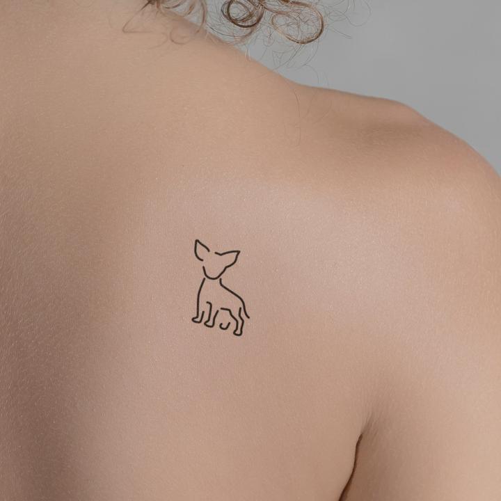 Immagine prodotto minink Tatuaggio temporaneo - Cane di piccola taglia