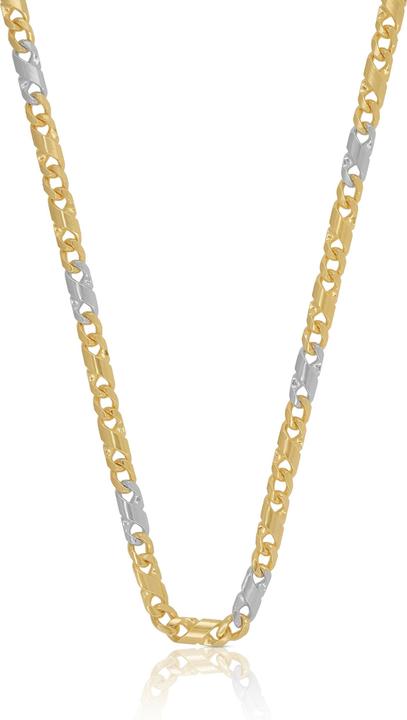 Produktbild Muau 8er-Kette (750, Weissgold, 18K Gelbgold, 50 cm)