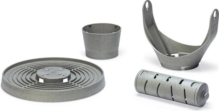Actual product image Beeztees Feeding Station Chickens Play and Snack Tower, Grey