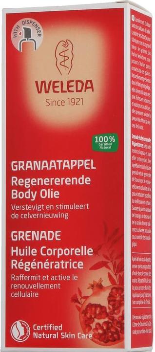 Actual product image Weleda Pomegranate Regeneration Oil (Body oil, 100 ml)