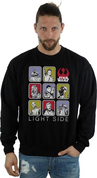 Actual product image Star Wars Mens The Last Jedi Multi Character Sweatshirt (XL)