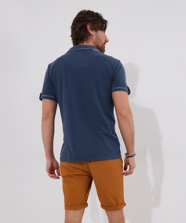 Produktbild Joe Browns Contrast Stitch Chest Pocket Pique Polo Shirt (S)