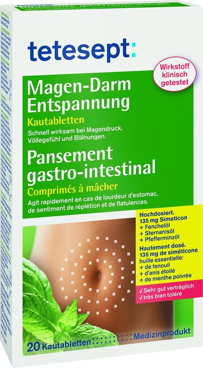 Tetesept Magen-Darm Entspannung (1 Stück, 48 g)
