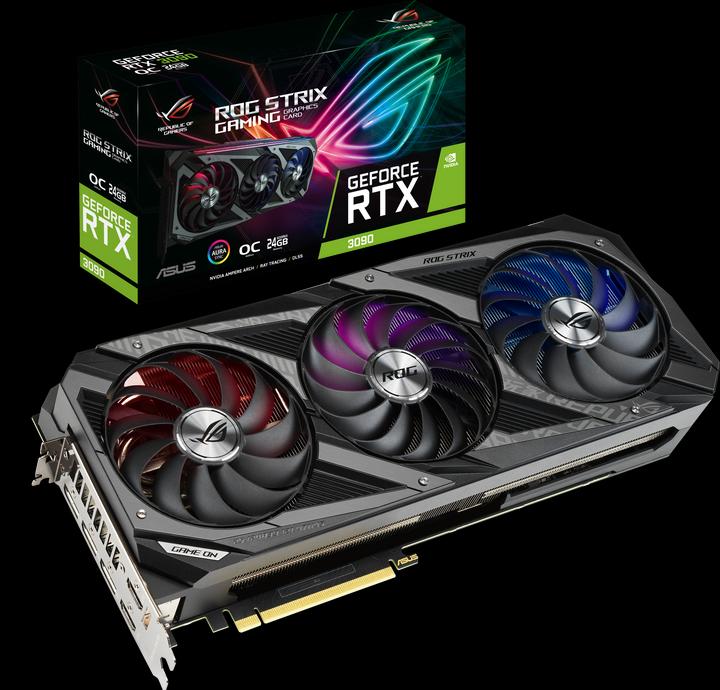 Actual product image ASUS GeForce ROG STRIX RTX 3090 GAMING (24 GB)