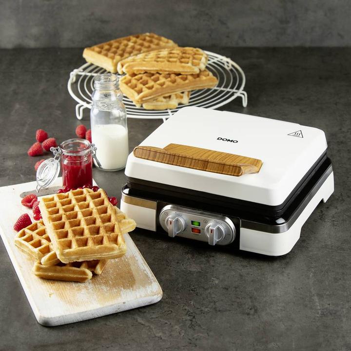 Immagine prodotto Domo WAFFELEISEN – POWDER WHITE Waffeleisen Weiss