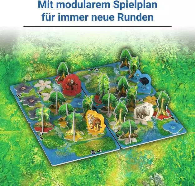 Produktbild Ravensburger 24747 HUTAN - Taktikspiel für die ganze Familie, für 1-4 Personen ab 8 Jahren (Deutsch)