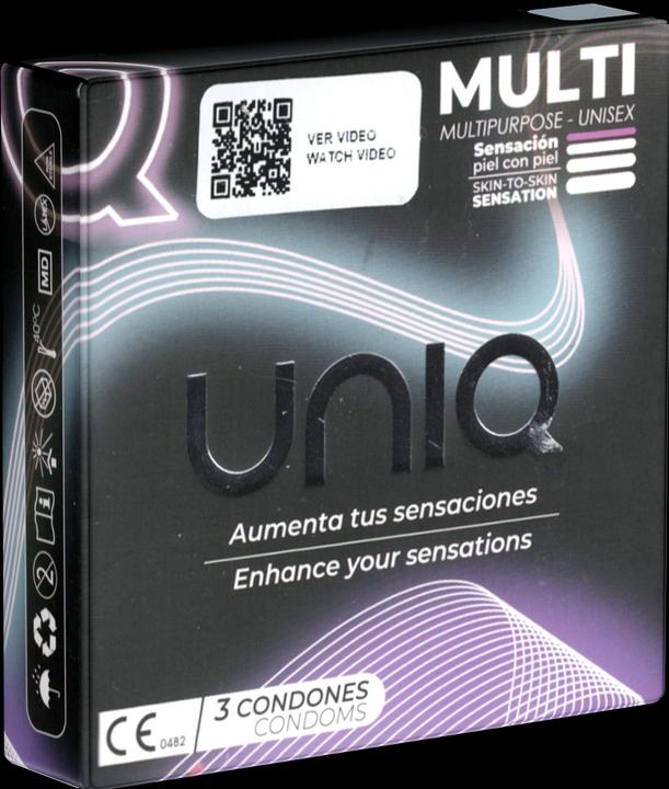 Produktbild Uniq Multi Latexfreie Kondome 3 Einheiten (3 Stk.)
