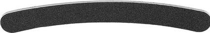 Tools for Beauty T4B MIMO Black Banana Shaped Nail File with 100/180 Grit