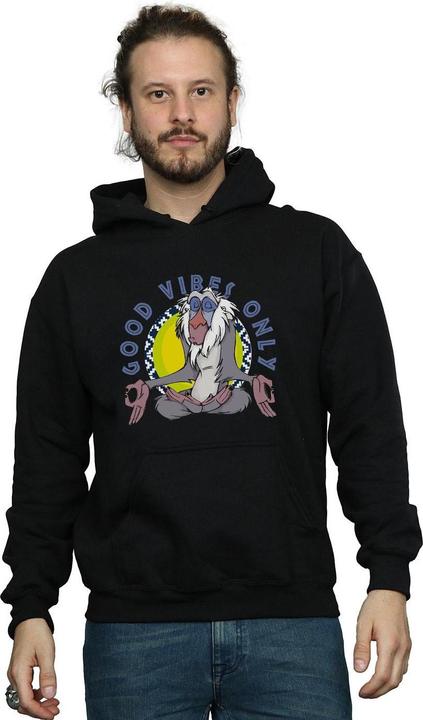 Immagine prodotto Disney The Lion King Rafiki Good Vibes Only Felpa con Cappuccio Uomo (M)