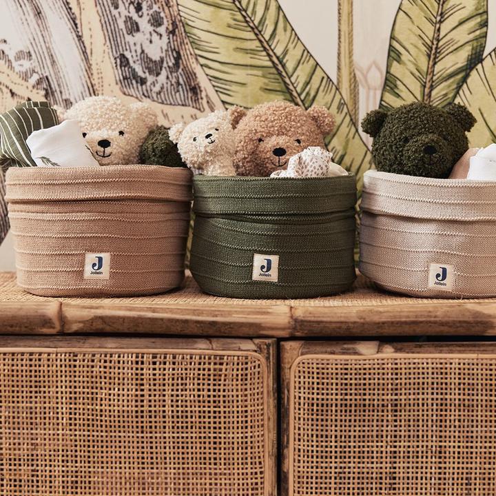 Image du produit Jollein Panier de rangement Grain Olive