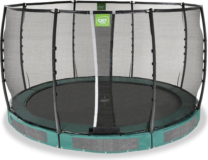 Actual product image Exit Allure Premium Ground Trampoline ø366cm - green (366 cm)