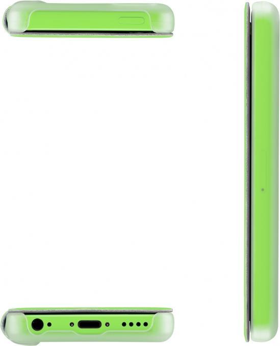 Actual product image Artwizz SmartJacket Protective Clip for iPhone 5C Green (Apple iPhone 5c)