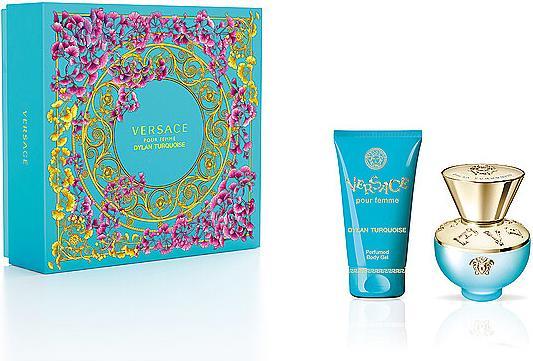 Immagine prodotto Versace Set di profumi da donna Dylan Turquoise (2 pezzi) (Eau de toilette, 80 ml)