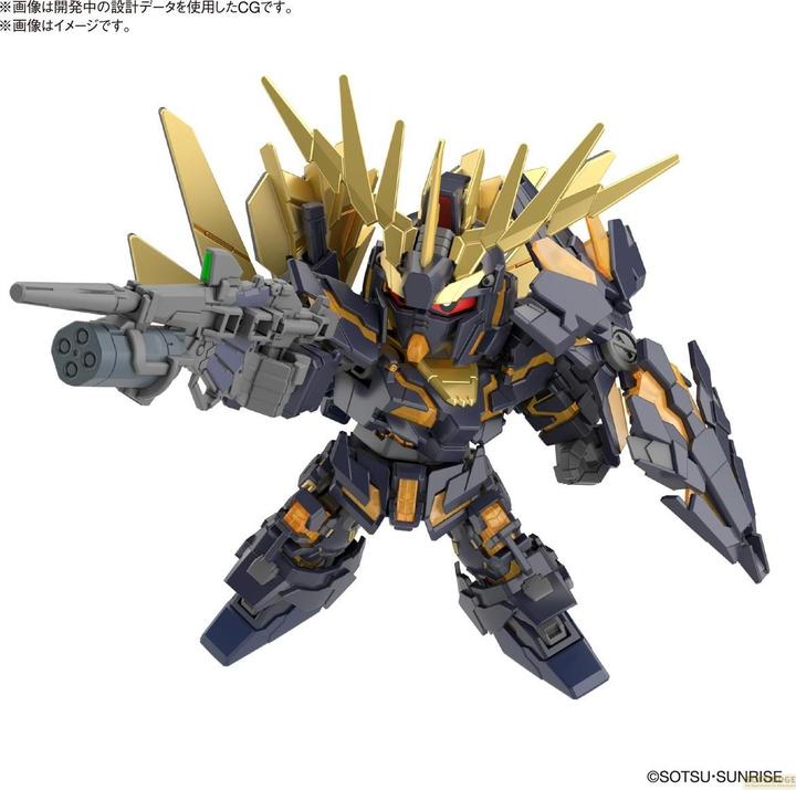 Image du produit Bandai SD GUNDAM -Cross Silhouette Unicorn 02 Banshee & Norn Parts -Model Kit