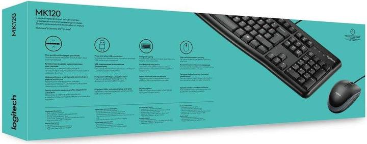 Actual product image Logitech MK120 (DE, Cable)