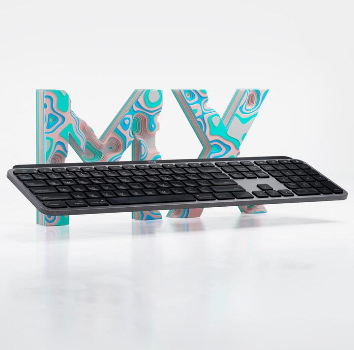 Produktbild Logitech MX Keys für Mac (CH, Kabellos)
