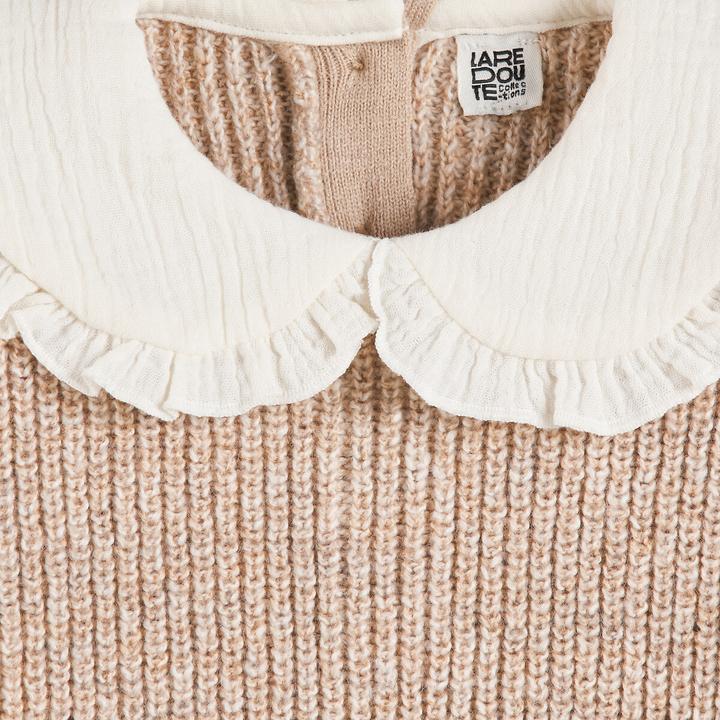 Produktbild La Redoute Collections Pullover aus Feinstrick mit Bubikragen (86)