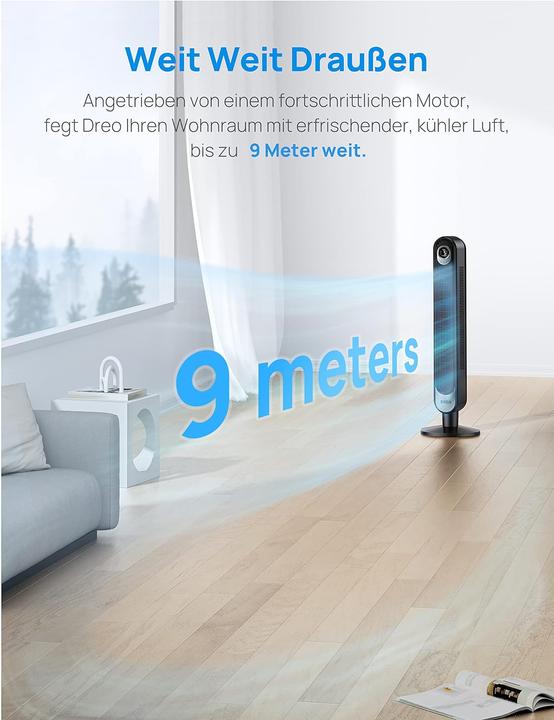 Actual product image Dreo Tower fan (48 dB)