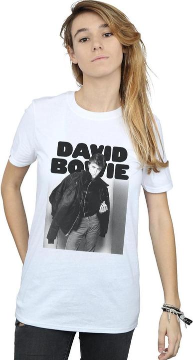 Immagine prodotto David Bowie Jacket Photograph Maglietta Ampia Donna (S)
