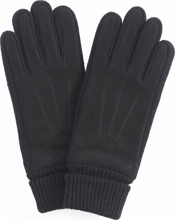 Cash-Mere Ziegen Wildlederhandschuhe mit Kaschmirfutter und Manchette