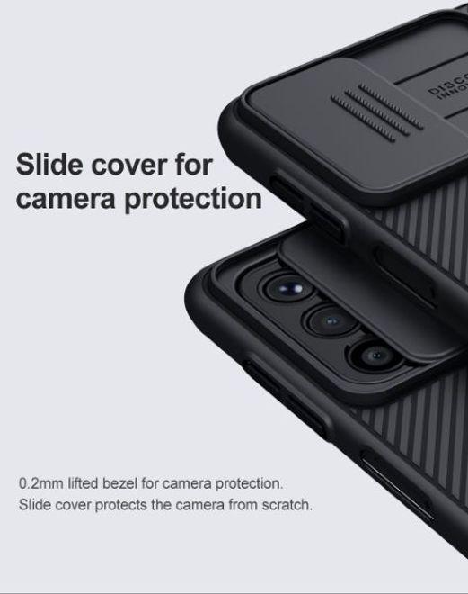 Immagine prodotto Nillkin Copertura rigida della serie CamShield (Samsung Galaxy M52 5G)